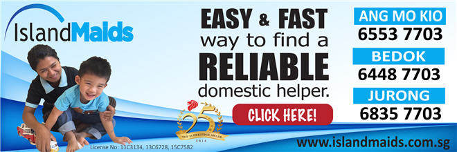 Maid agency: ISLAND MAIDS PTE LTD